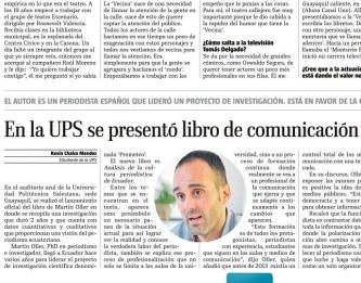 nota de prensa diario El Telégrafo